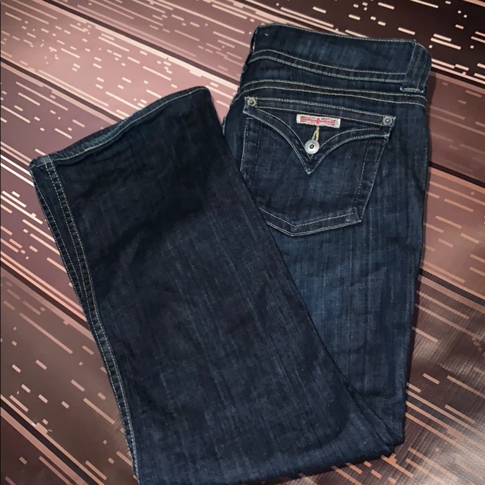 Hudson Flap Pocket Bootcut Jeans
